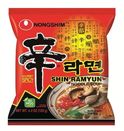 Nongshim Shin Noodle Ramyun, Gourmet Spicy Picant