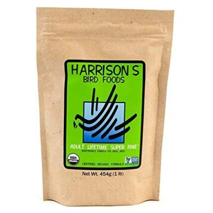 Harrison's Certified Organic Adult Lifetime S Fine 1lb Bird Food