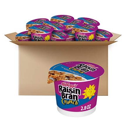 Kellogg's Raisin Bran Crunch Breakfast Cereal Cups