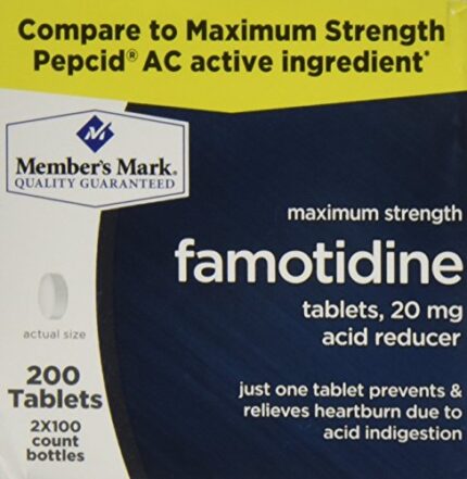 Member's Mark Maximum Strength 20mg Famotidine