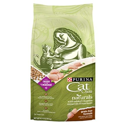 Purina Cat Chow Natural Grain Free Dry Cat Food,